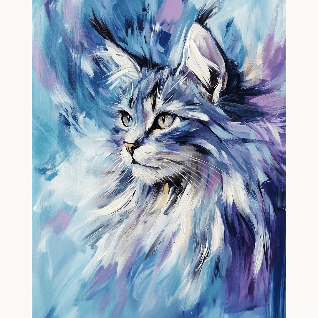 Abstract Maine Coon - Image 2