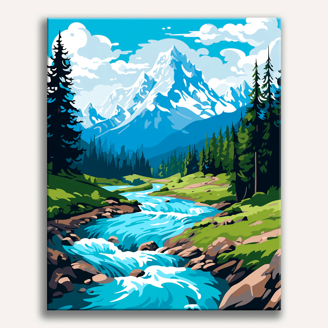 Alpine Serenity Stream