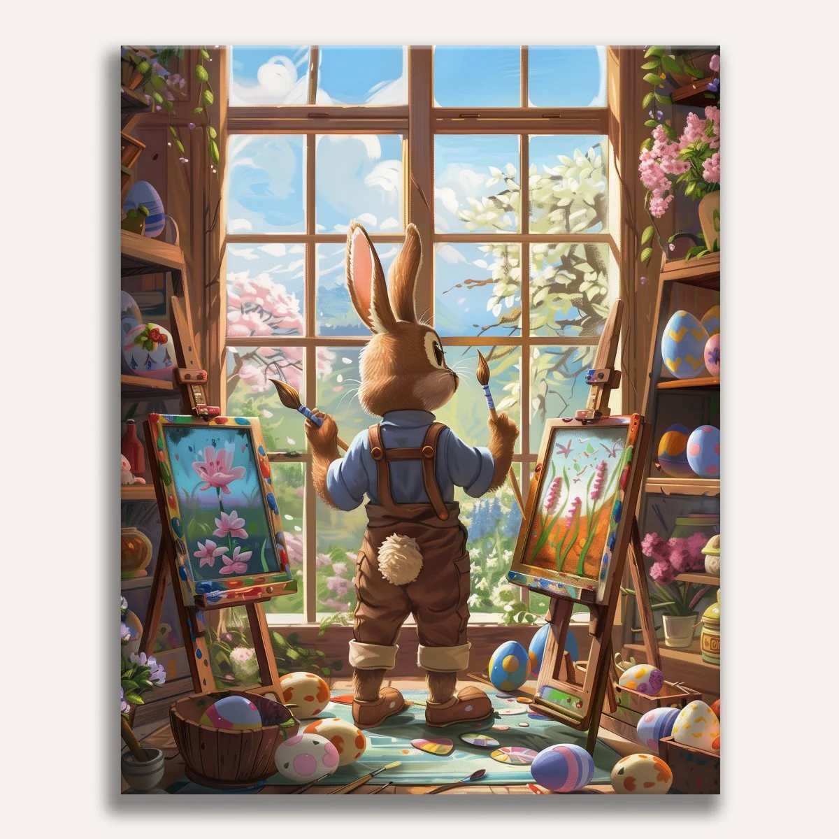 Artist Bunny