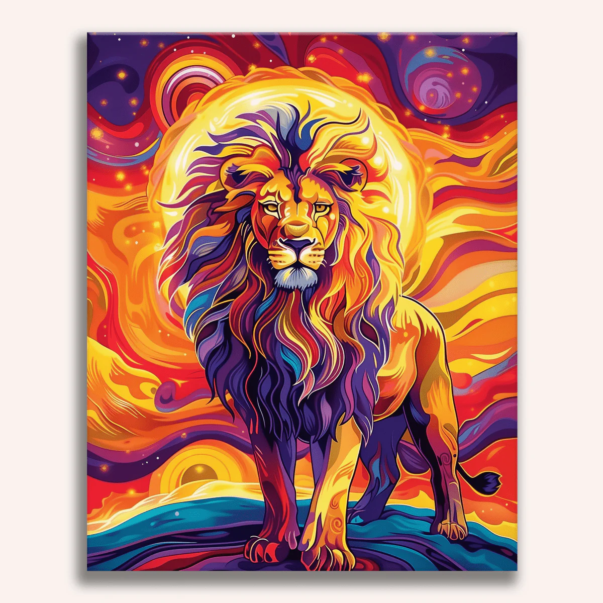 Blazing Sun Lion