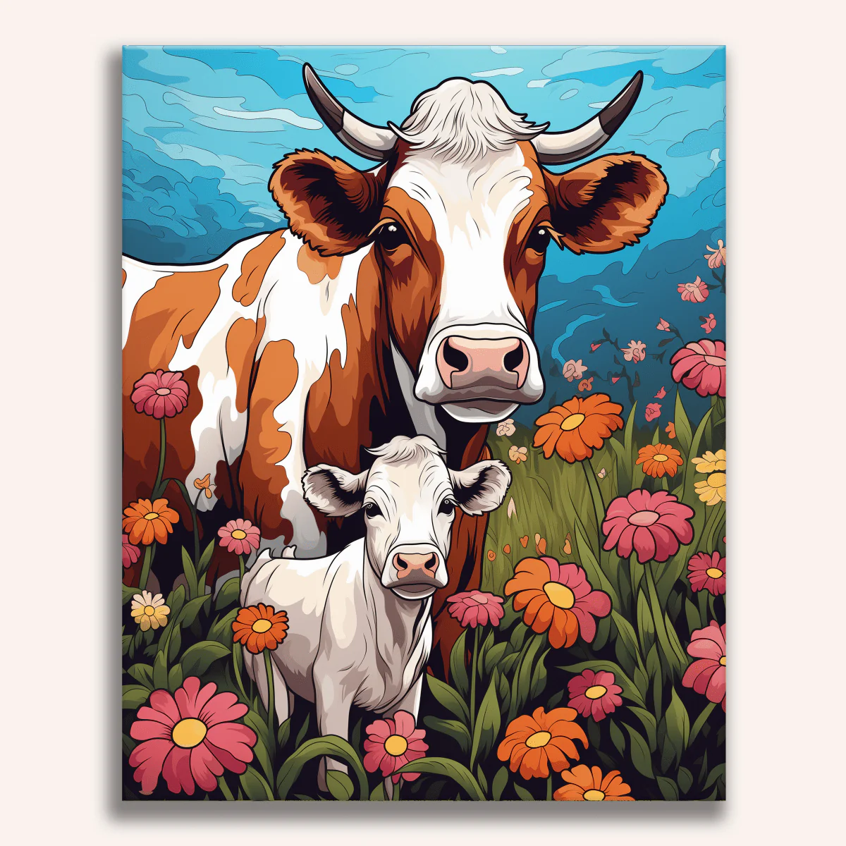Cloud White Calf