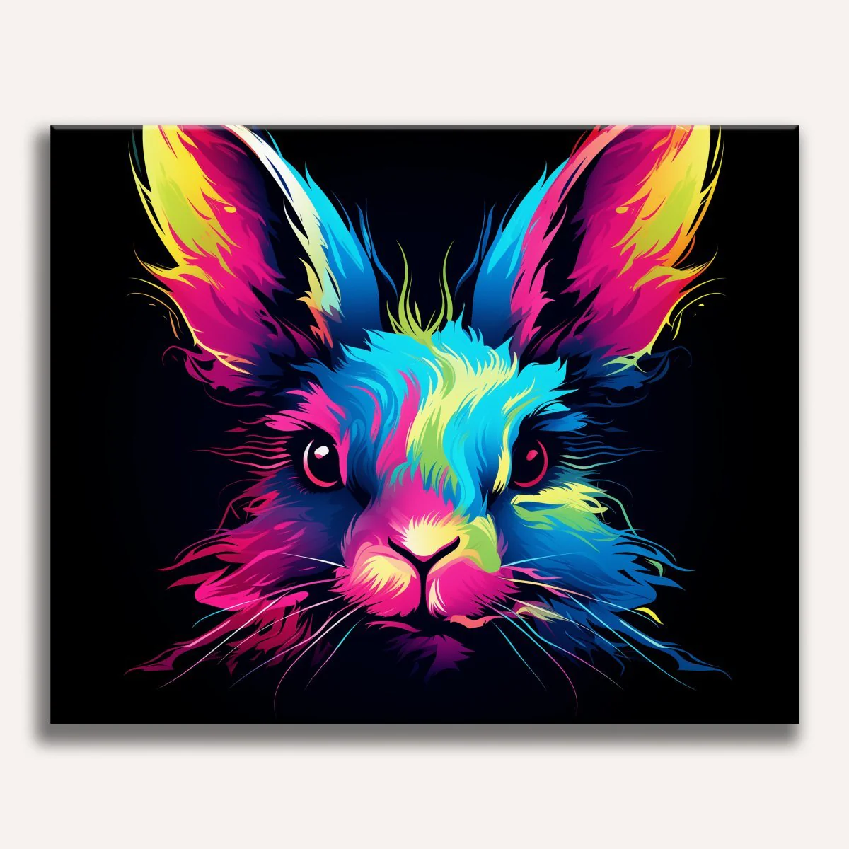 Colorful Bunny