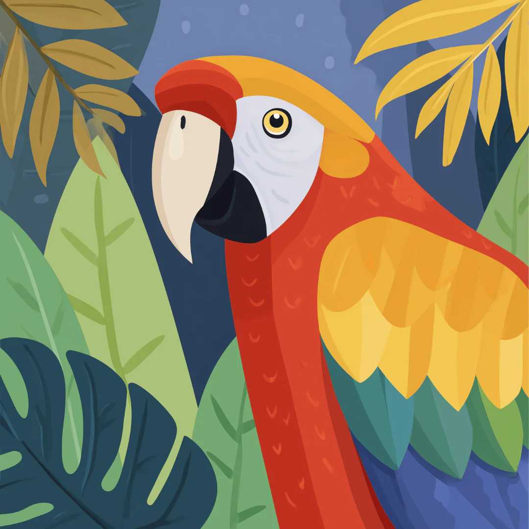 Colorful Parrot - Image 2
