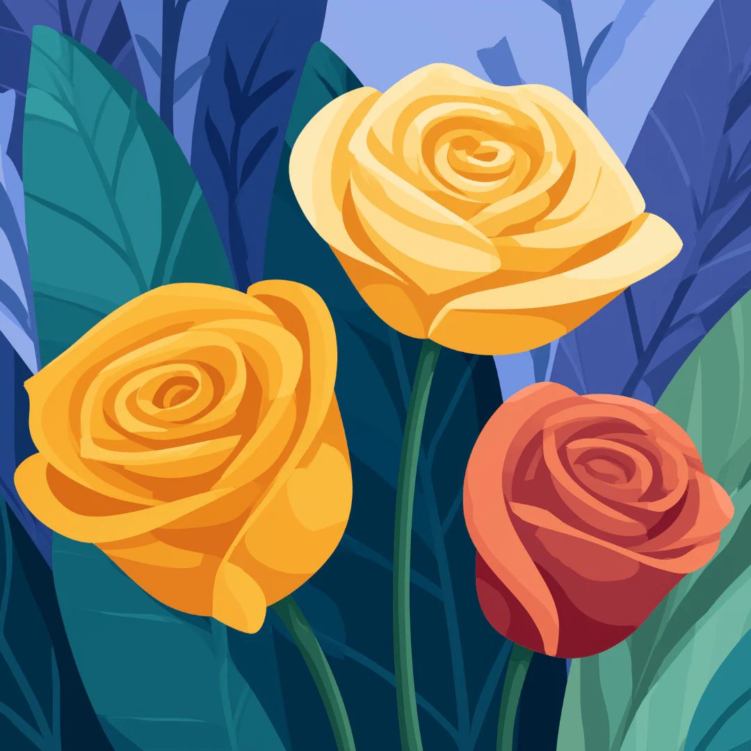 Colorful Roses - Image 2