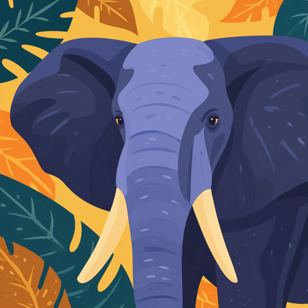 Elephant Portrait - Image 2