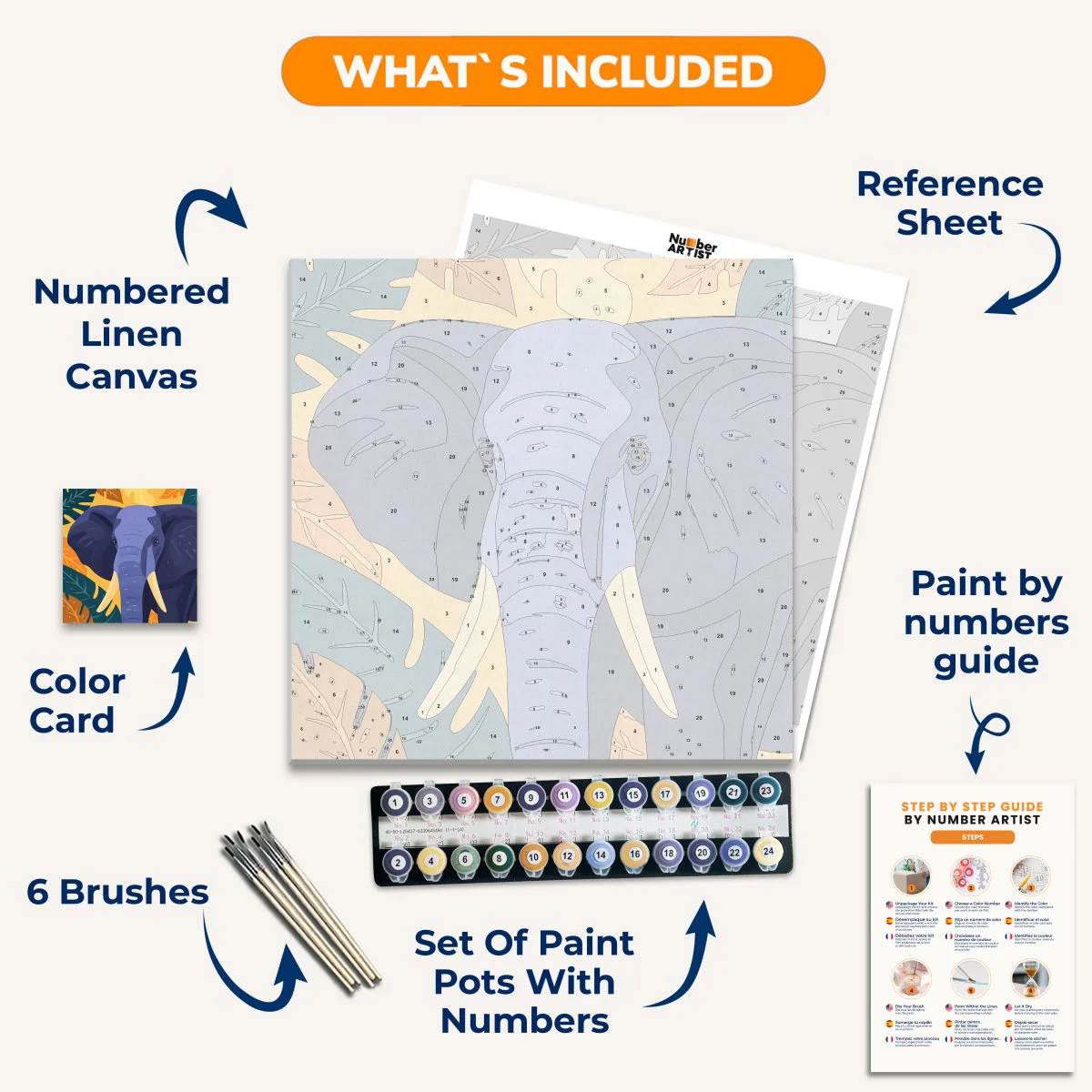 Elephant Portrait - Image 3