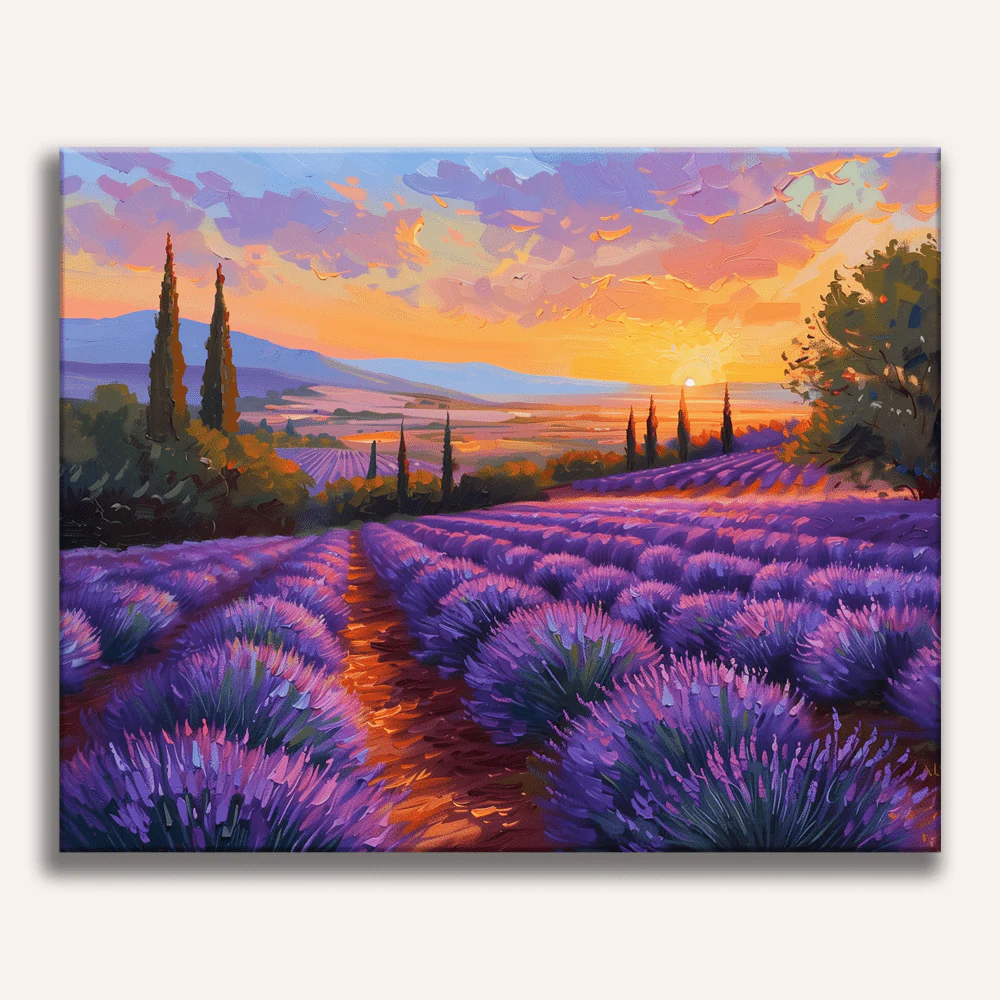 Endless Lavender Fields
