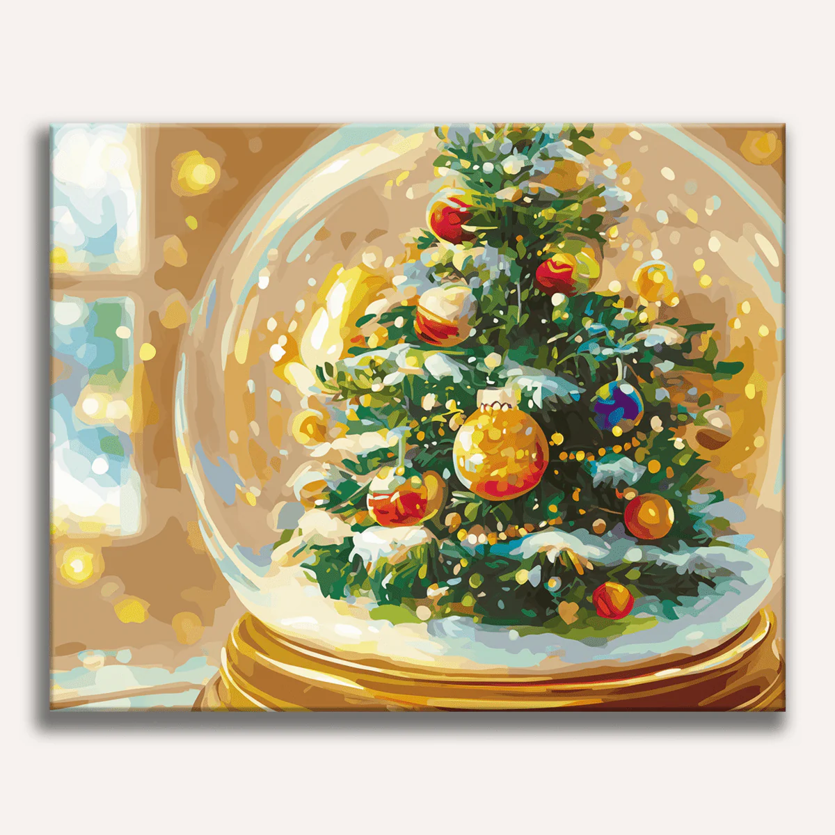 Festive Snow Globe