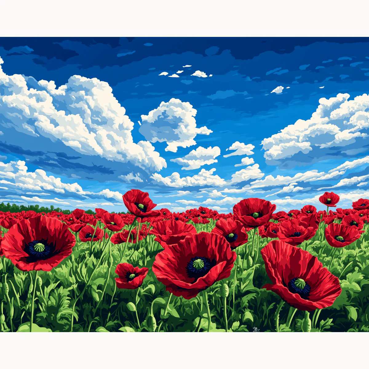 Field of Poppies - Image 2