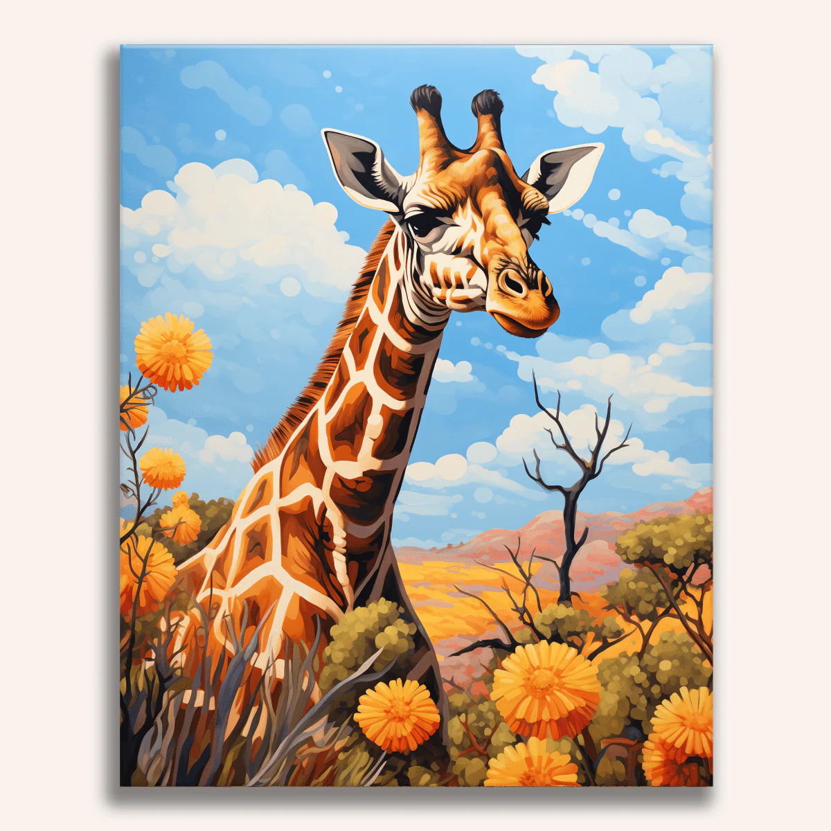 Giraffe's Gaze
