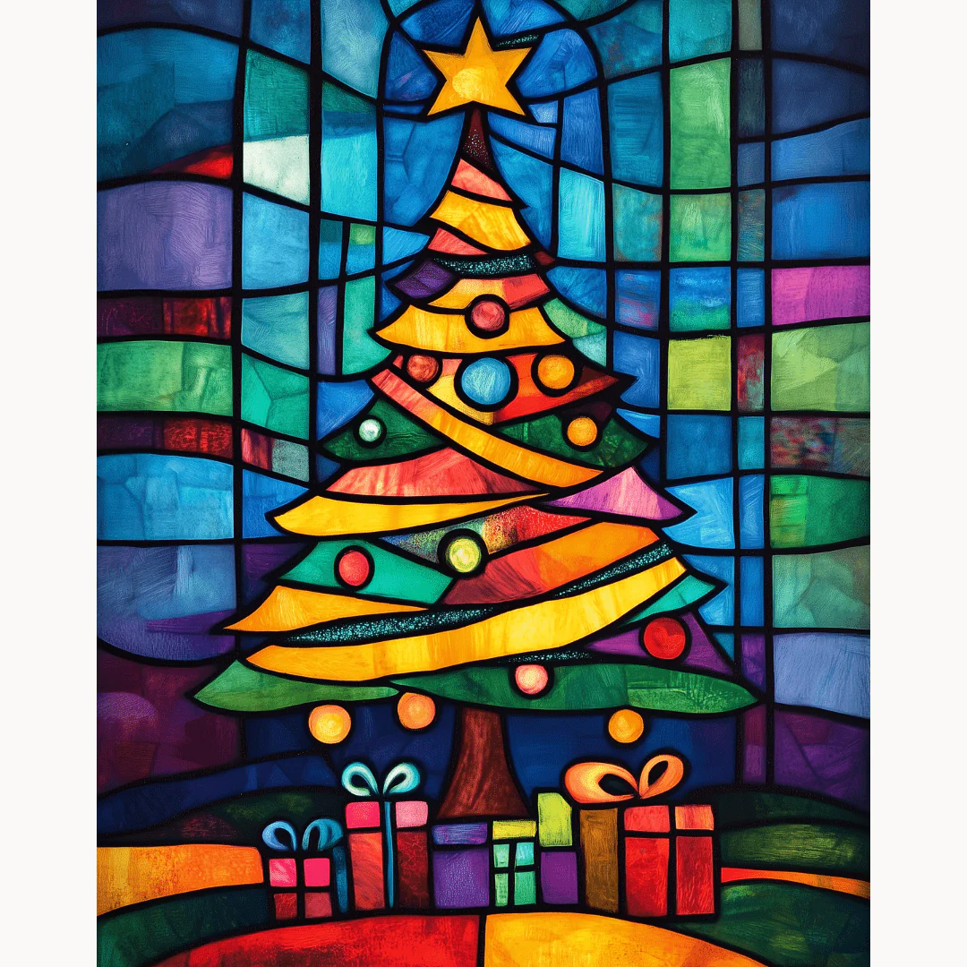 Glass Christmas Tree - Image 2