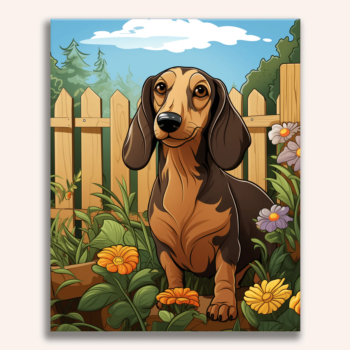 Happy Daschund