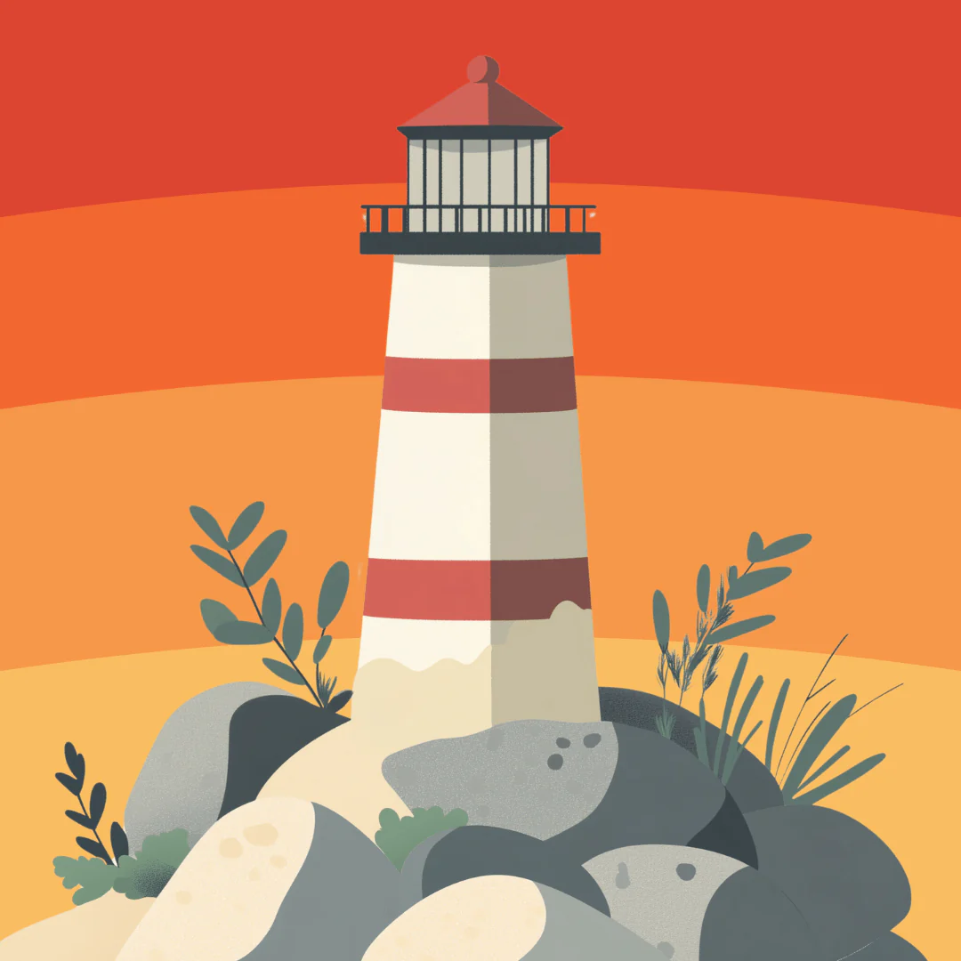 Lighthouse Sunset - Image 2