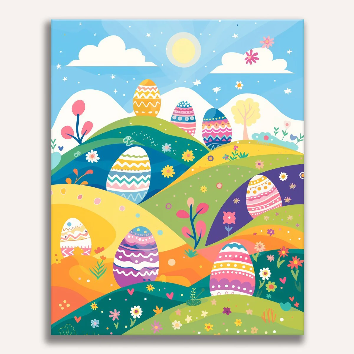 Magical Easter Hills