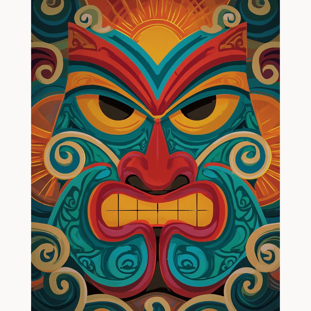 Maori Mask - Image 2
