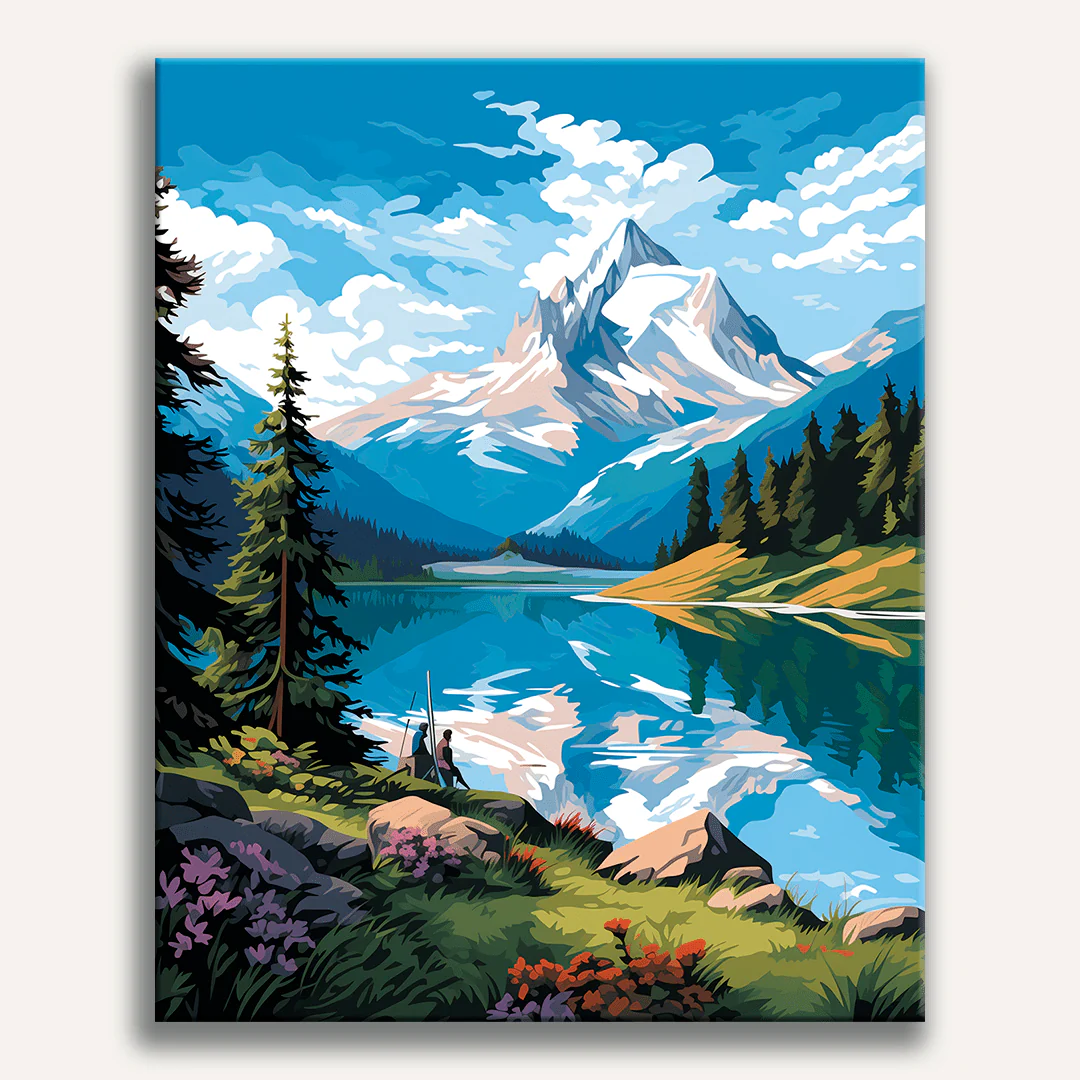 Mountain Lake Serenity