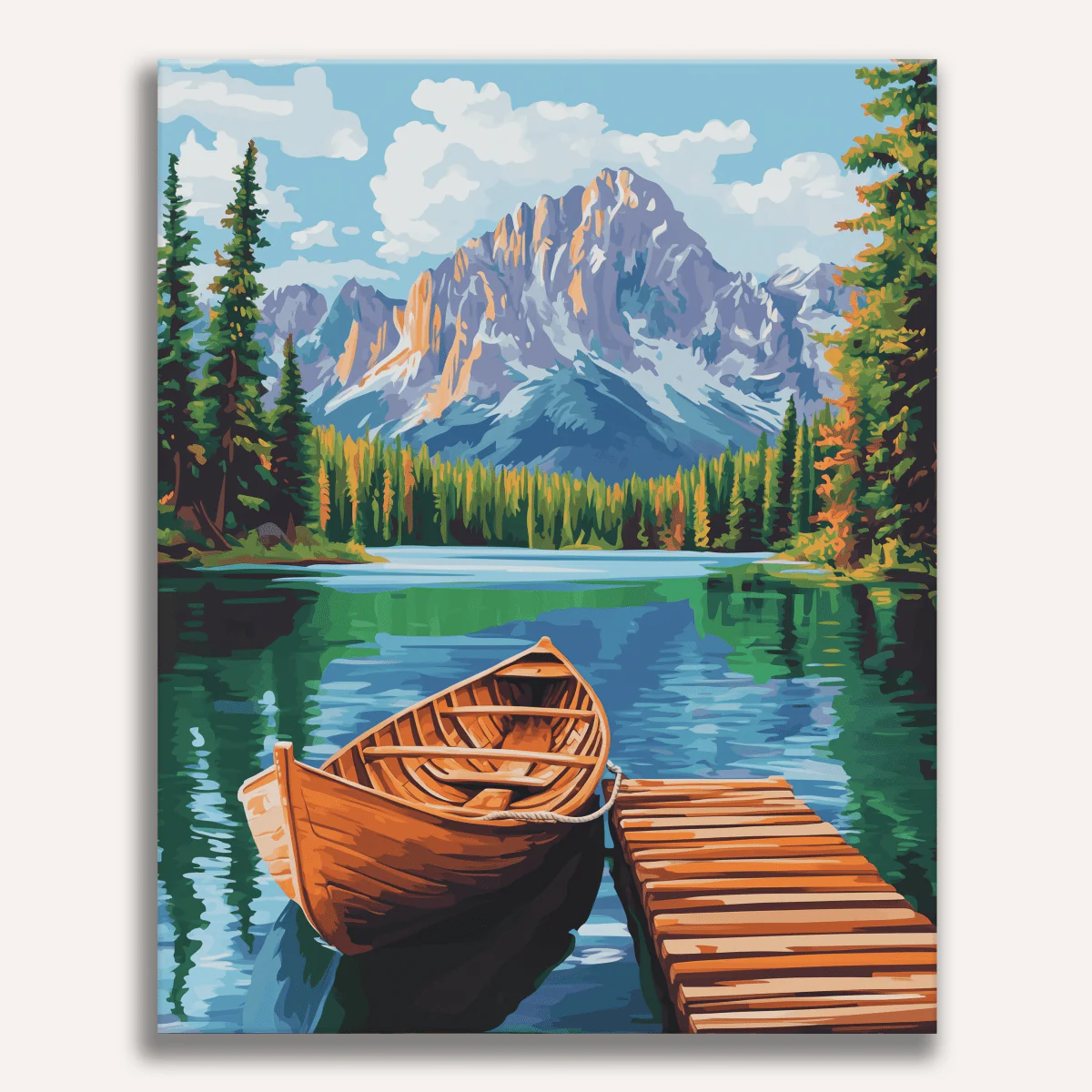 Mountainside Boat