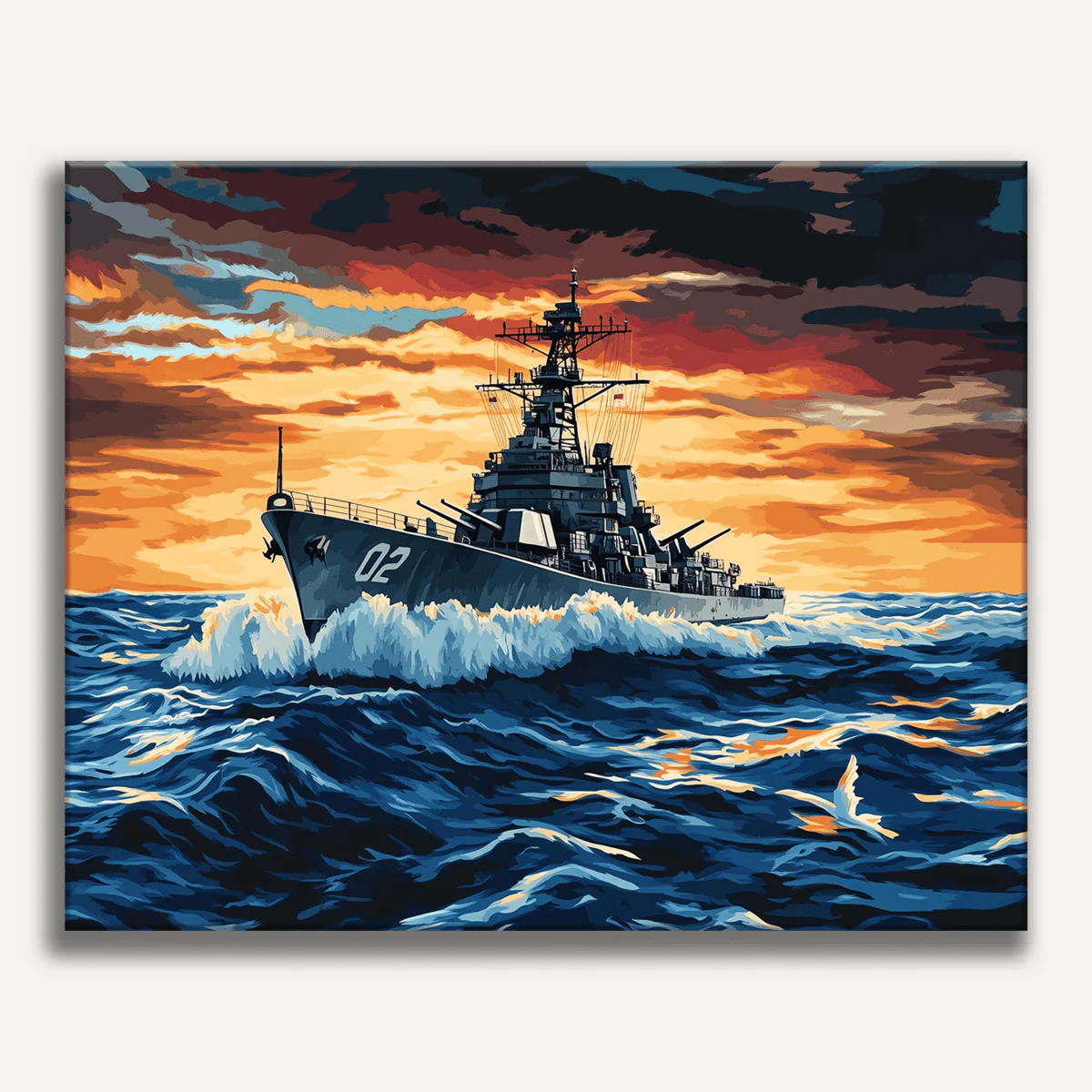 Navy Battleship