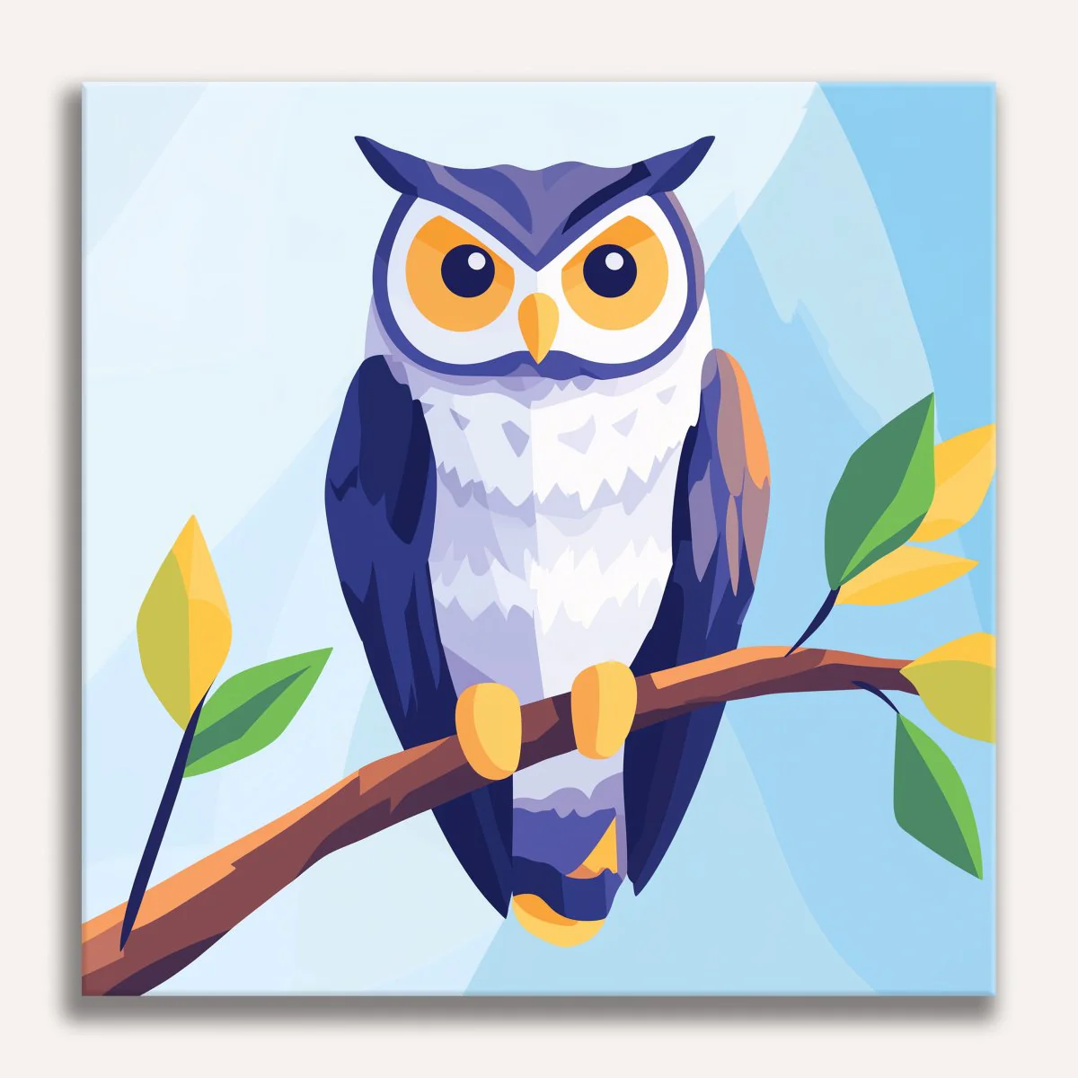 Perched Owl