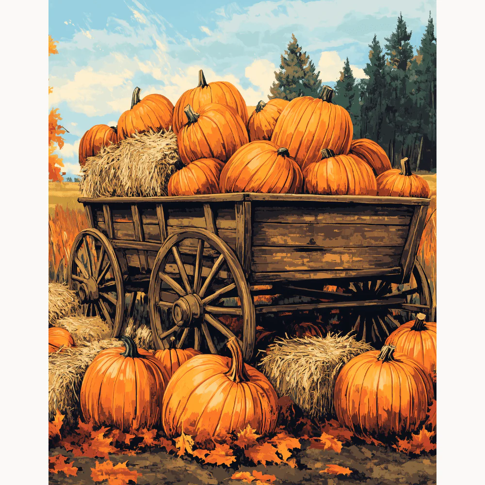 Pumpkin Wagon - Image 2