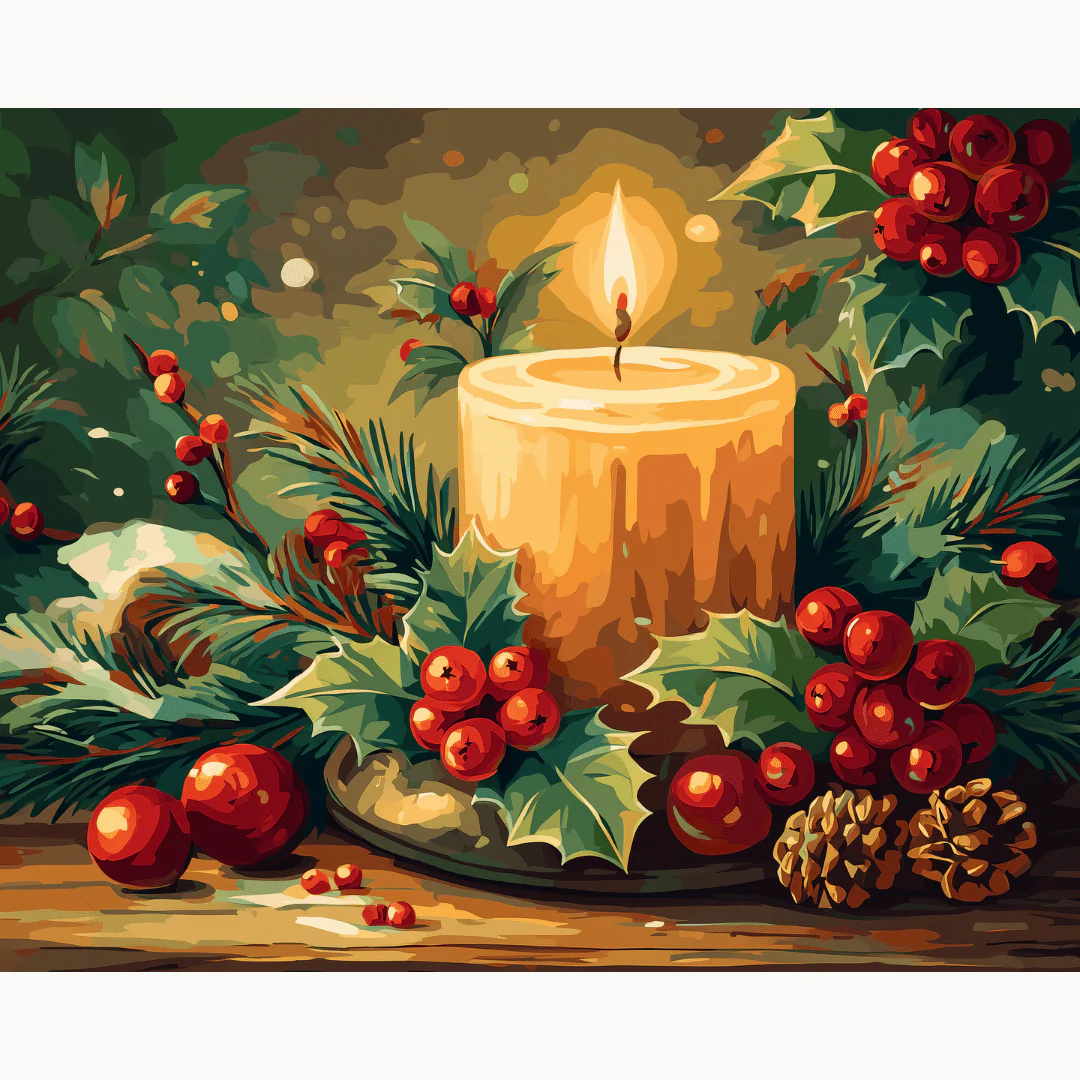 Red Berry Candle - Image 2