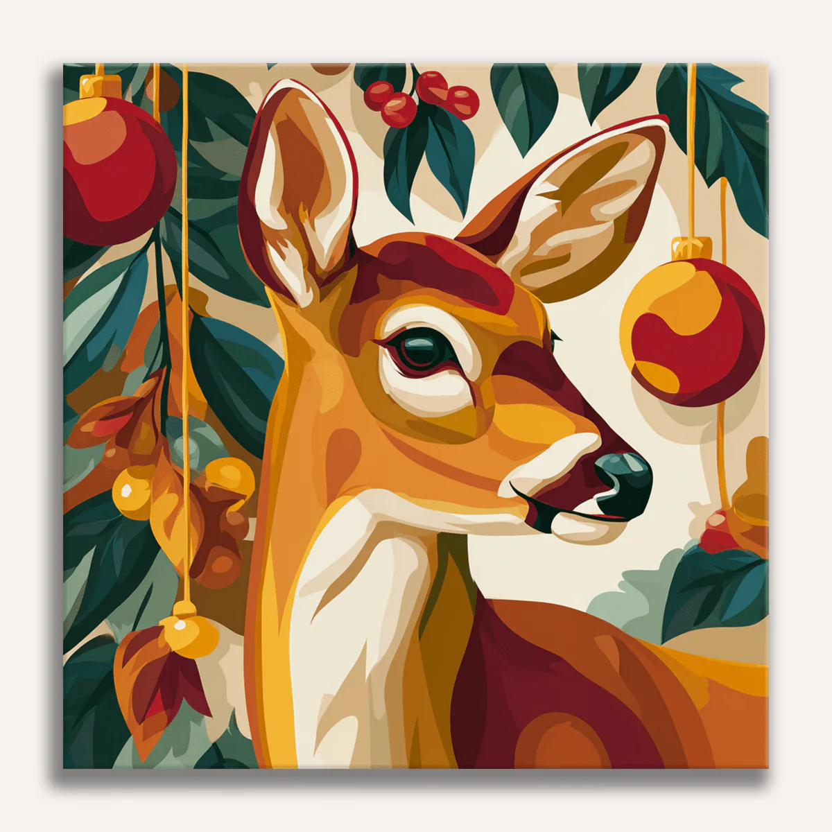 Reindeer Portrait