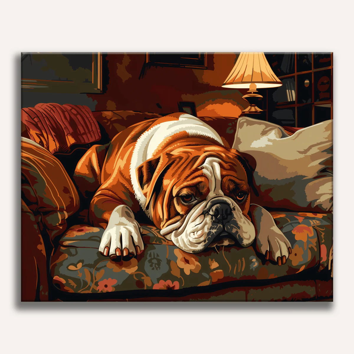 Relaxed Bulldog