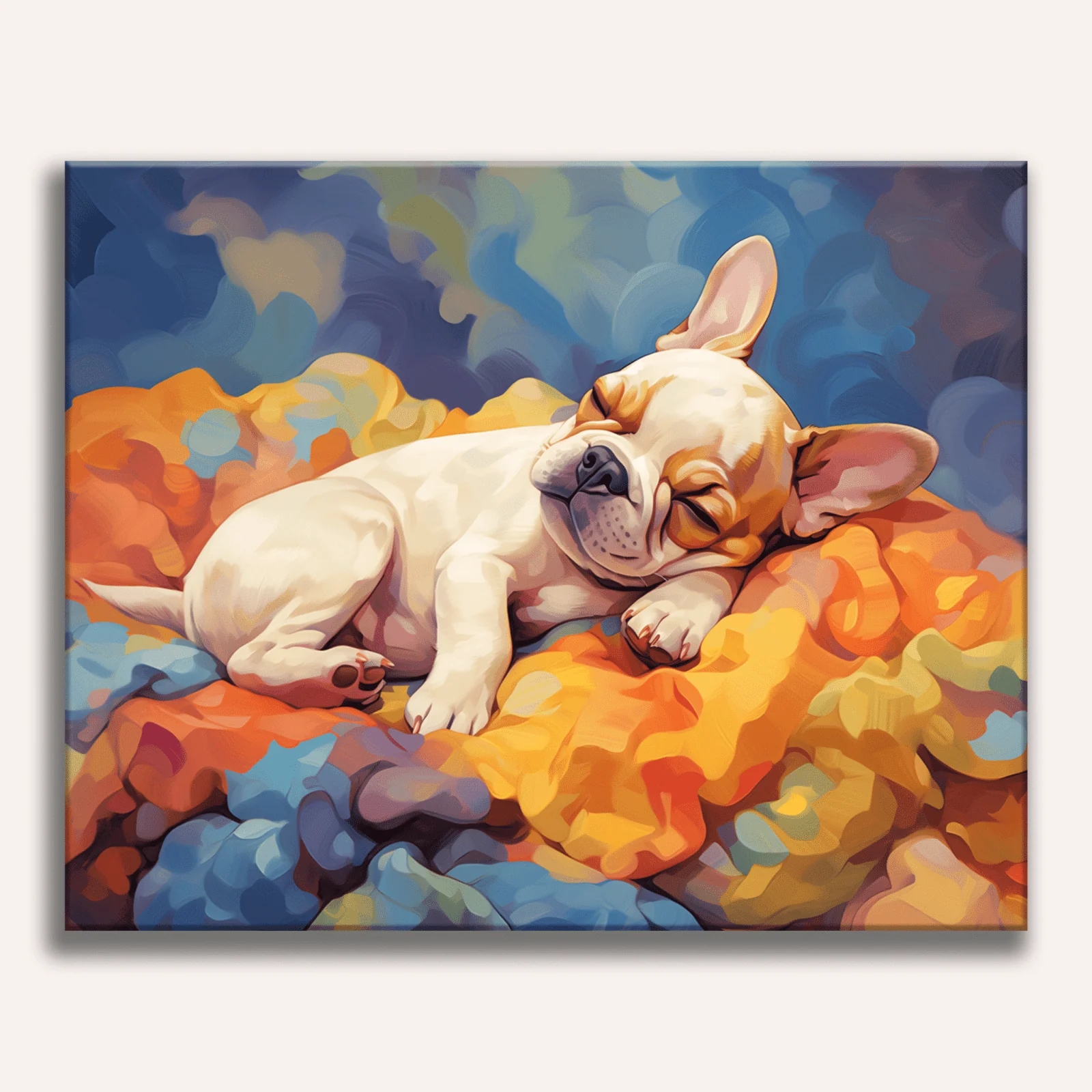 Resting Frenchie