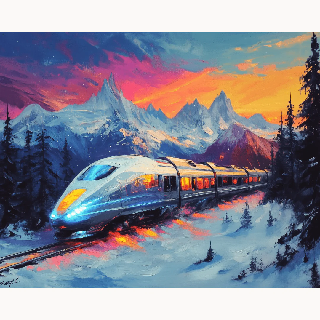 Snow Racing Train - Image 2