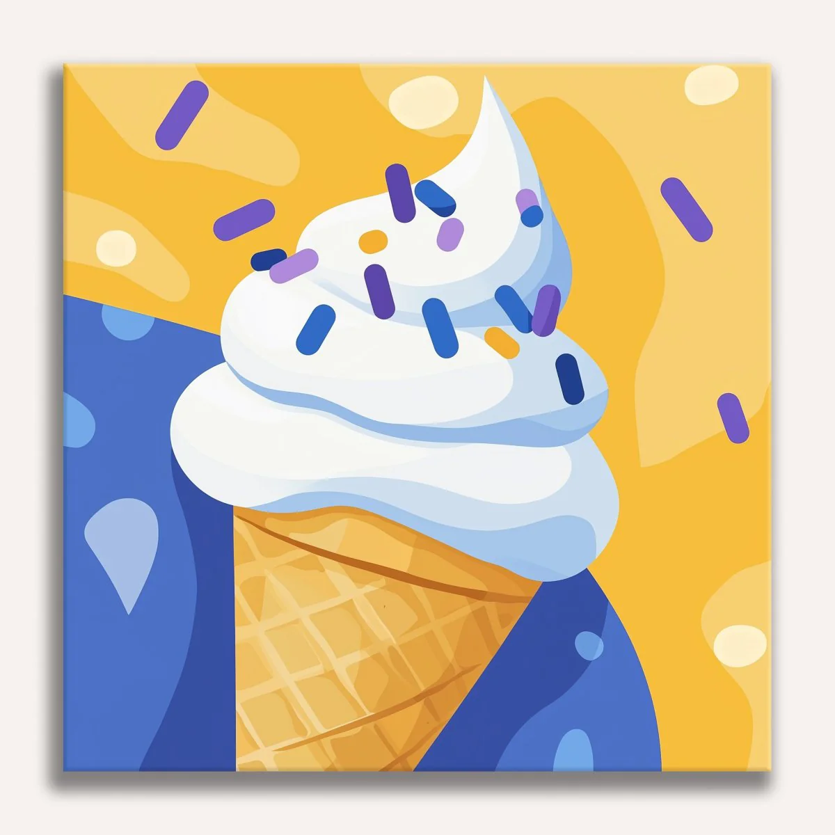 Sprinkled Ice Cream