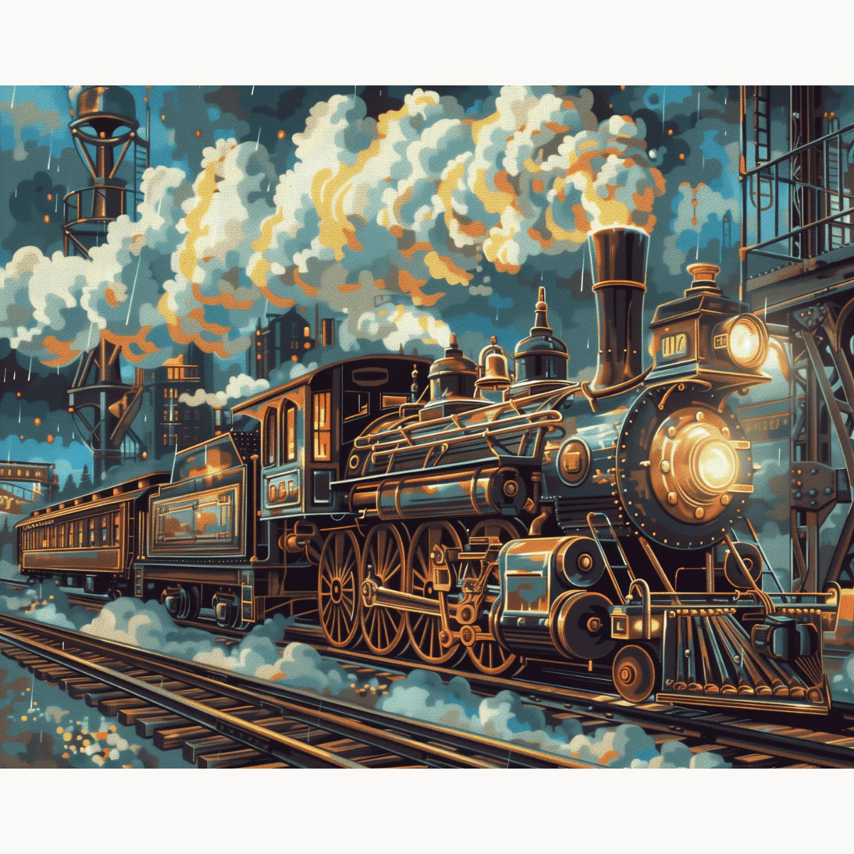 Steaming Train - Image 2