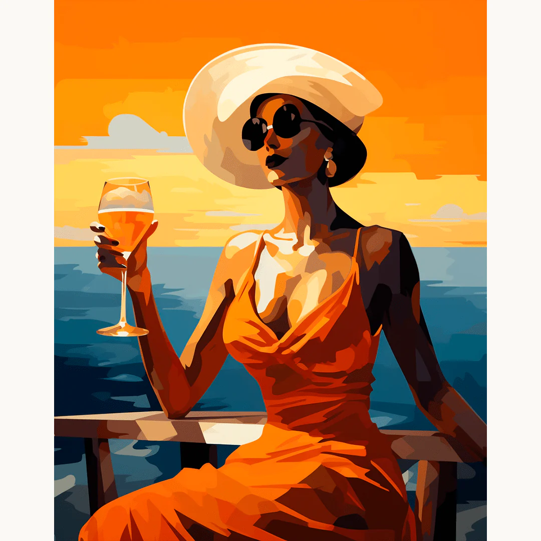 Straw Hat Lady - Image 2