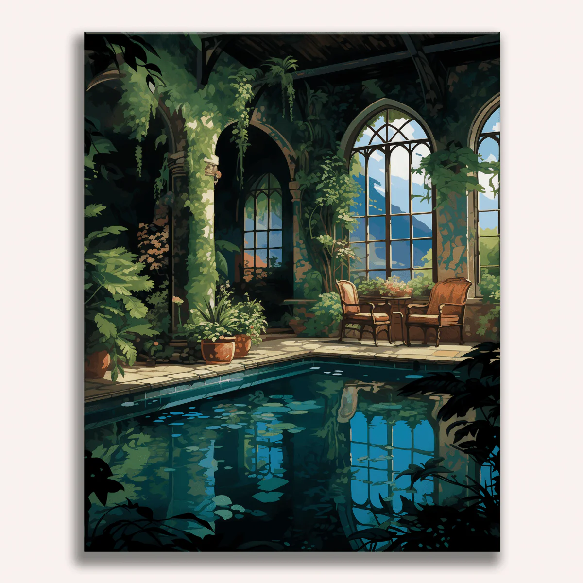 Verdant Indoor Pool