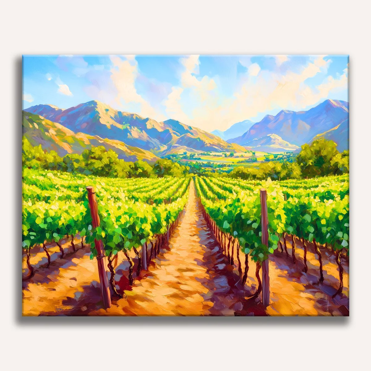 Vibrant Vineyard