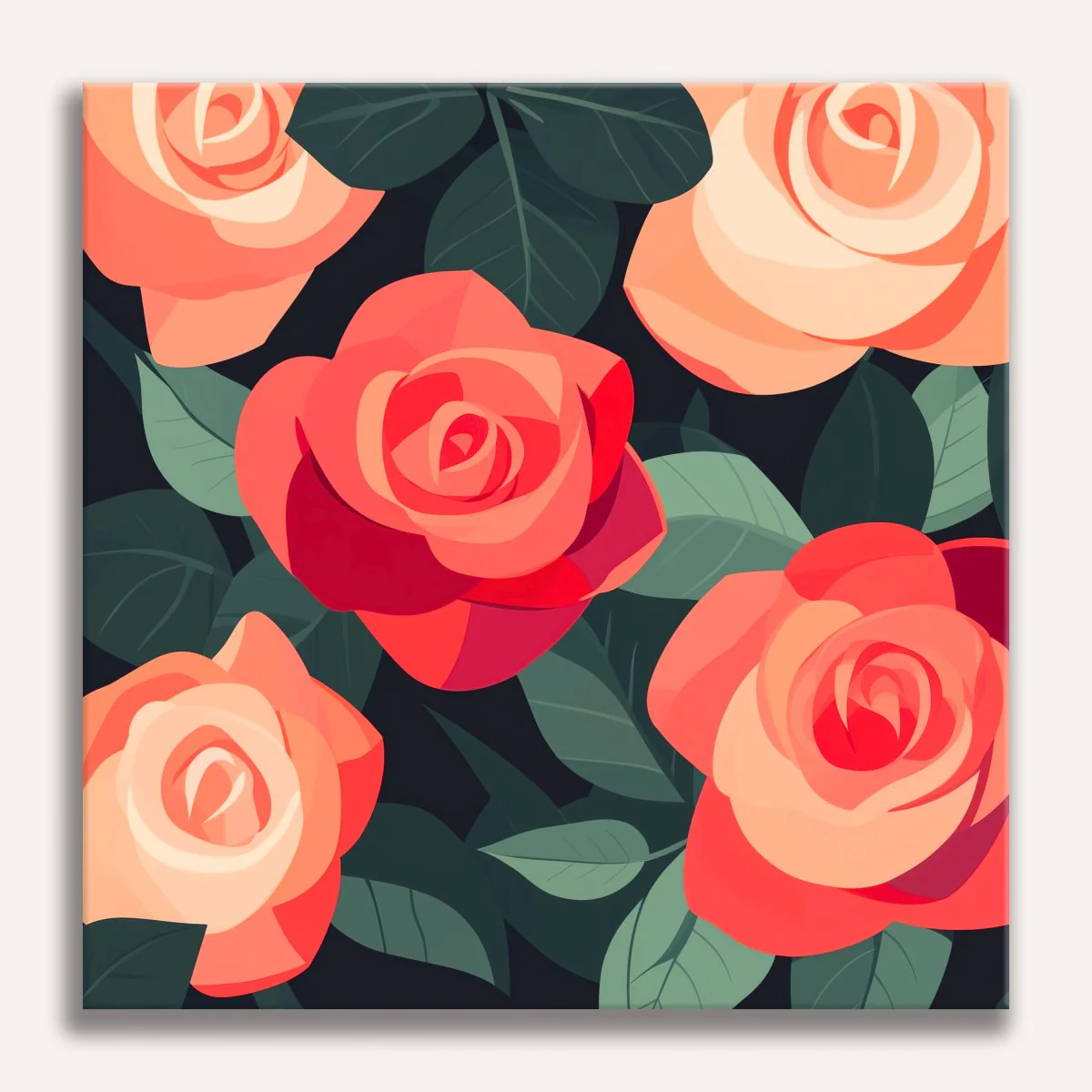 Warm Roses