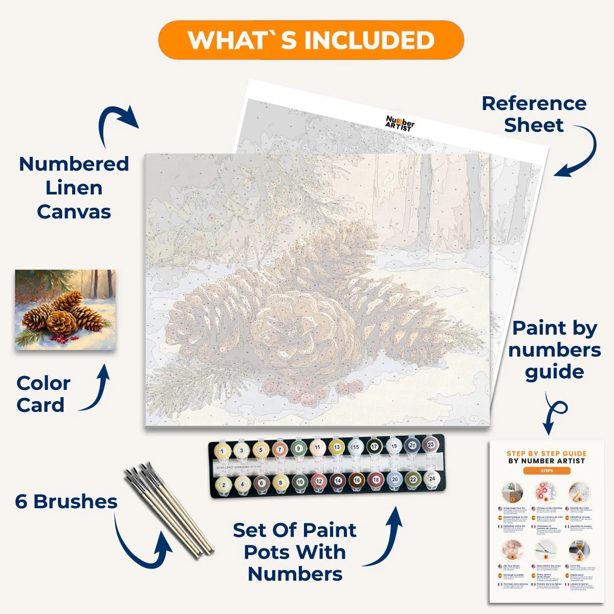 Winter Pinecones - Image 3